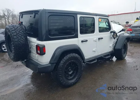 2020 Jeep Wrangler Unlimited Sport S 4X4 from USA, damaged, VIN 1C4HJXDG3LW170760